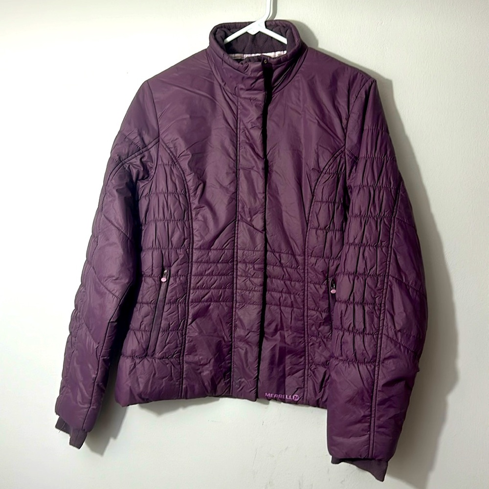 Merrell purple opti-warm coat size small